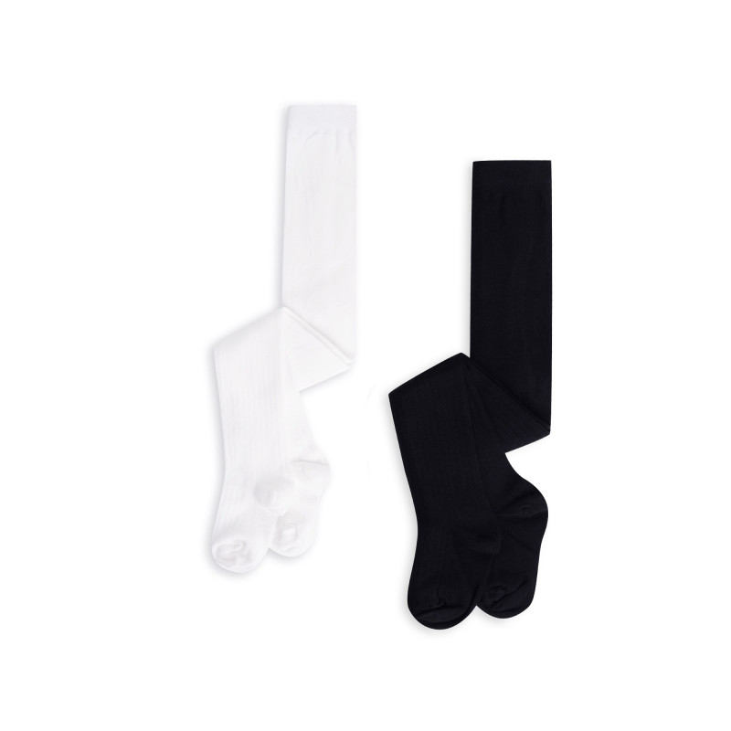 Նորածին աղջկա գծավոր զուգագուլպա 2 հատ